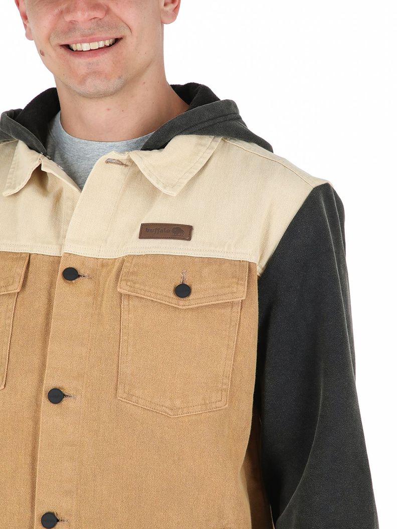 Chaqueta Mare Mostaza Hombre Buffalo-3