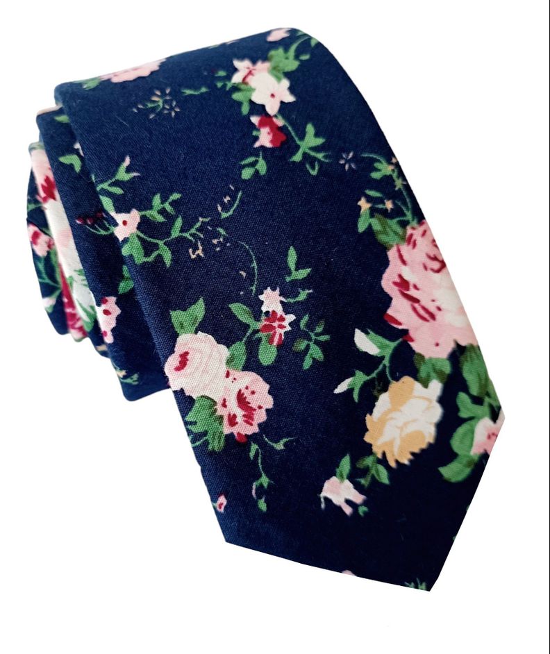 Corbata algodòn Darwin-0