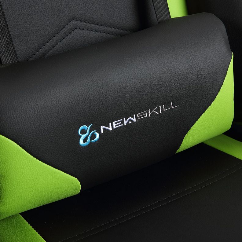 Silla Gamer Kitsune Verde/Negro-6