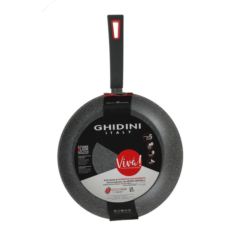 Sarten 30cm Negro Antiadhederente Viva