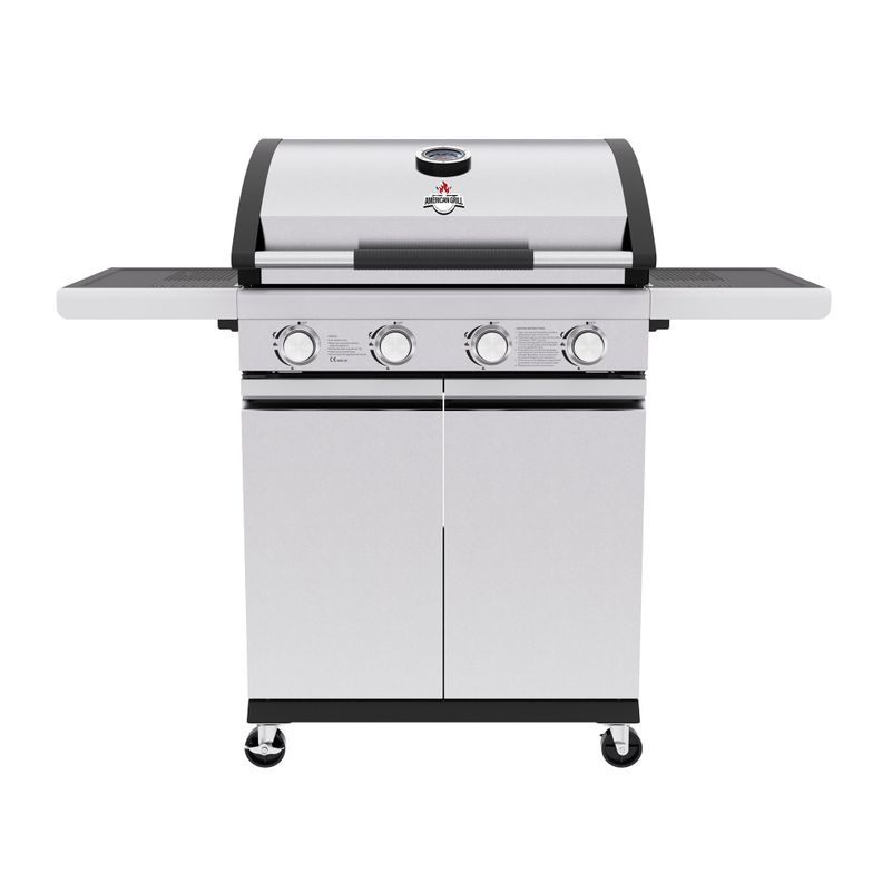 Parrilla a Gas 4 Quemadores New York Inox-0