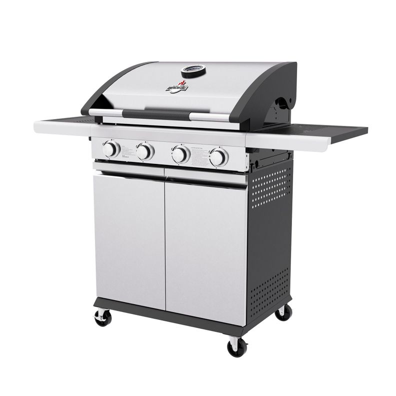 Parrilla a Gas 4 Quemadores New York Inox-4