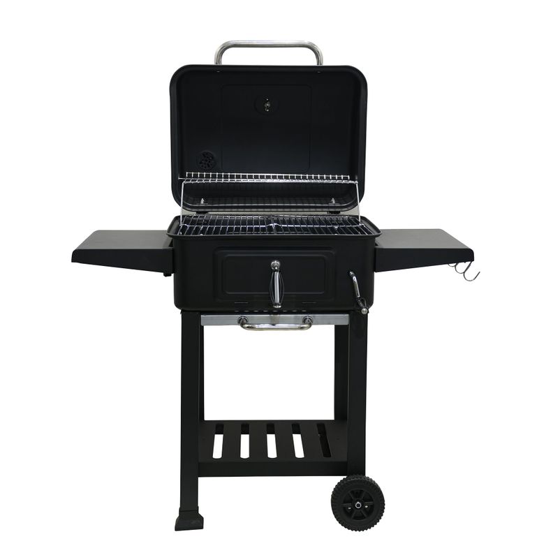 Parrilla a Carbón Chicago Black-6