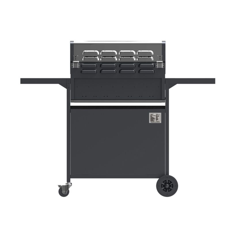 Parrilla a Carbón Chicago Black-4