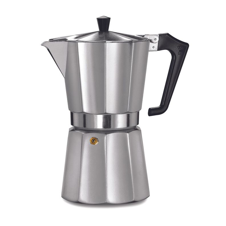 Cafetera Italexpress  9 Tazas Plateada-0