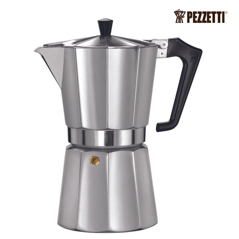 Cafetera Italexpress  9 Tazas Plateada-1