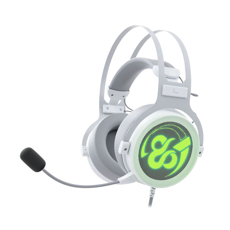 Audifono Gamer 7.1 RGB  Kimera V2 Ivory-1