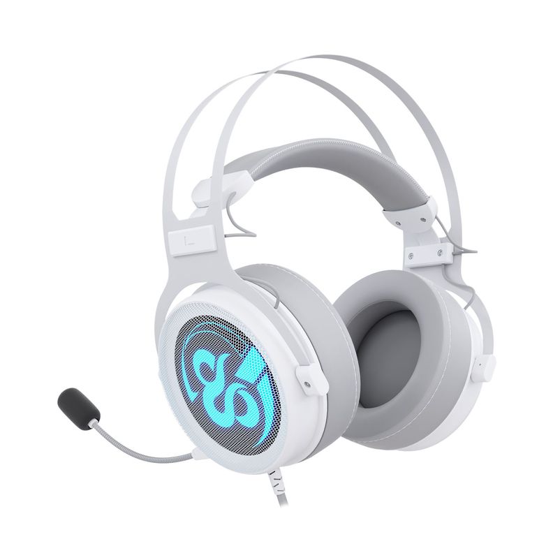 Audifono Gamer 7.1 RGB  Kimera V2 Ivory-6