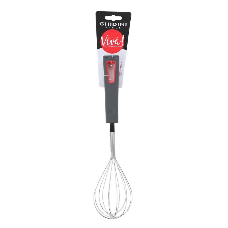 Batidor de Acero Inox 30cm Viva Plata