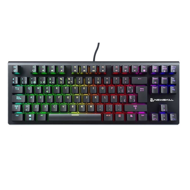 Teclado Gamer Negro Serike TKL-RGB Switch Outemu Red-0