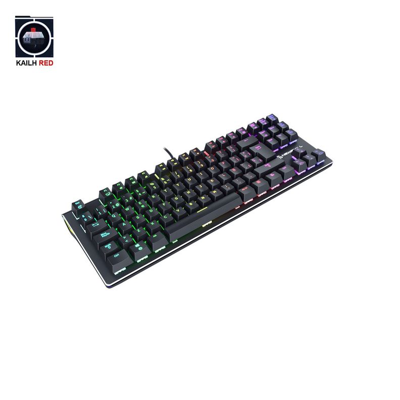 Teclado Gamer Negro Serike TKL-RGB Switch Outemu Red-2