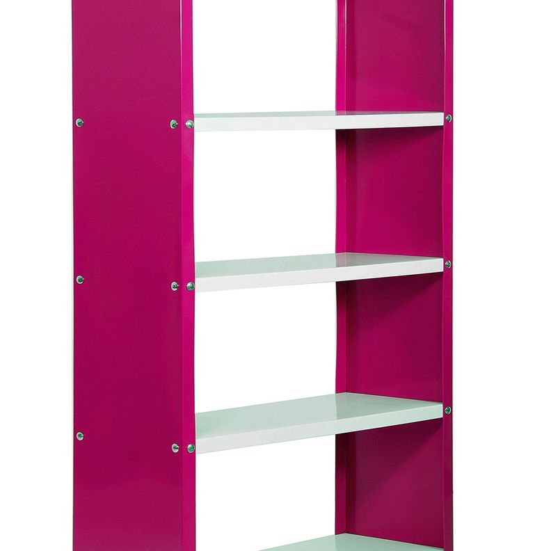 Estantería Habitat Plus 5/300 Rosa/Blanco-3