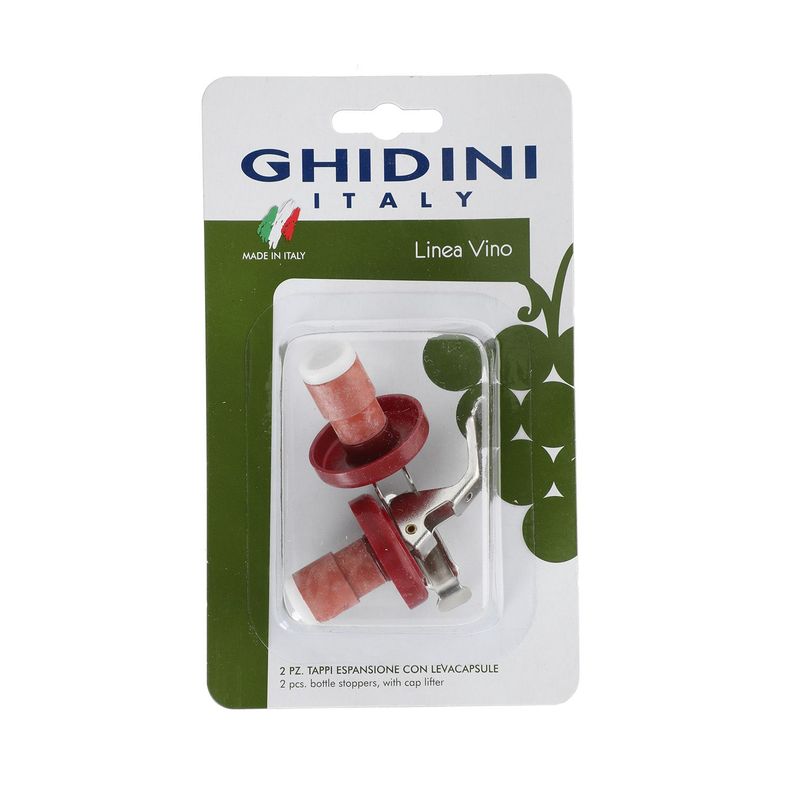 Set 2 Tapones Burdeos  Botella Linea Vino Burdeo