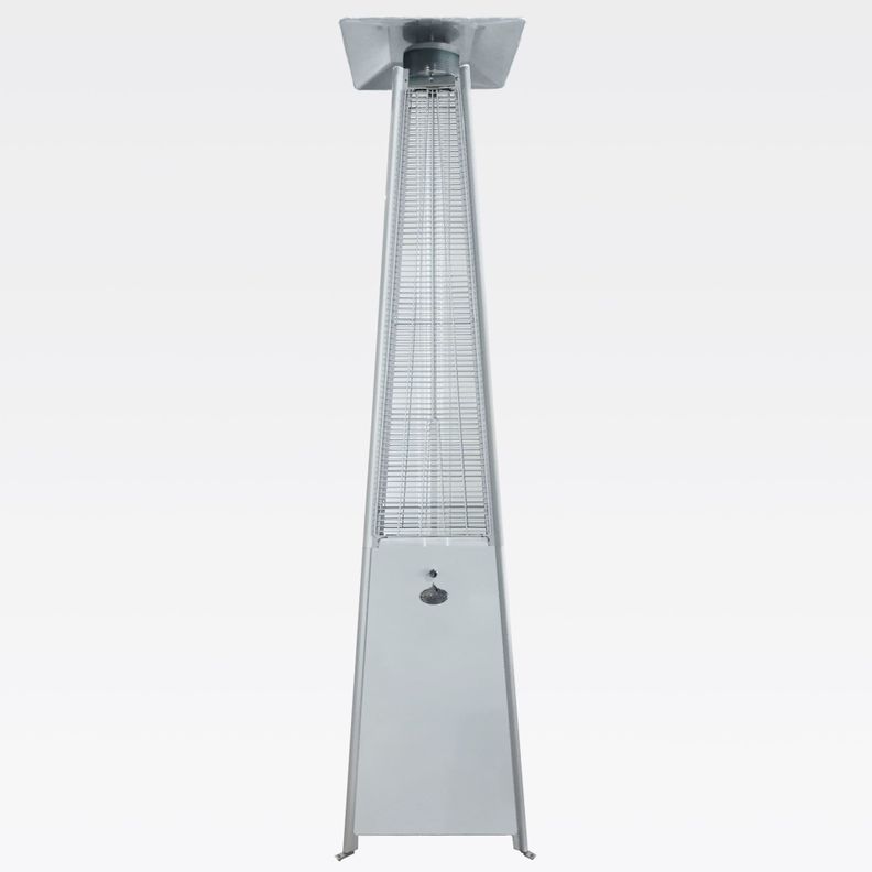 Estufa a Gas Exterior Terraza OBELISK LW White 1,8 metros-0