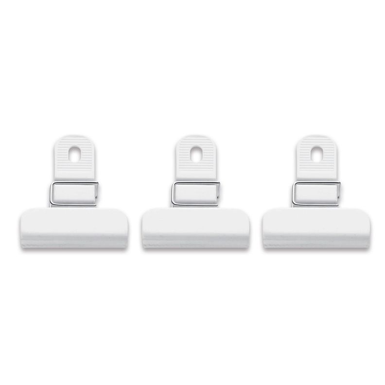 Set 3 Clip  para Bolsas Daily Blanco
