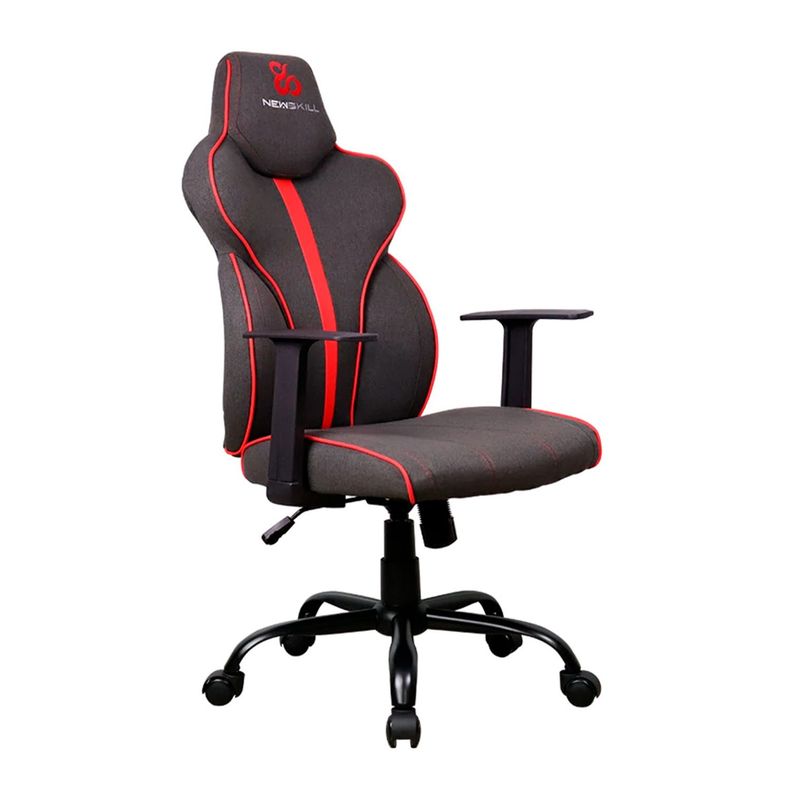 Silla Gamer Fafnir Rojo/Negro-1