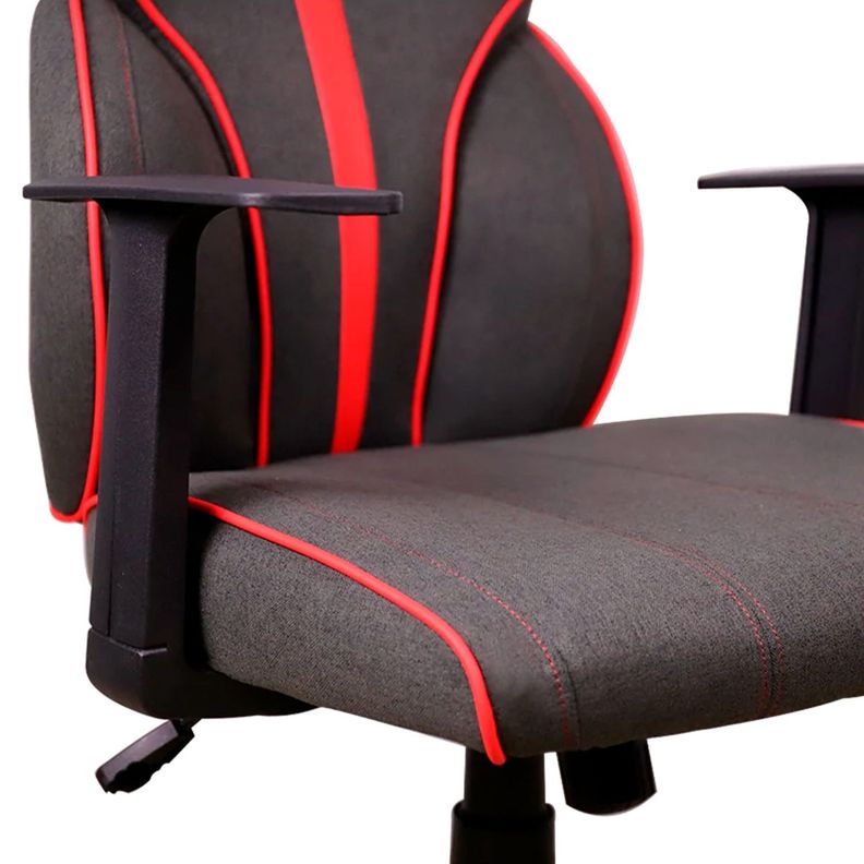 Silla Gamer Fafnir Rojo/Negro-4