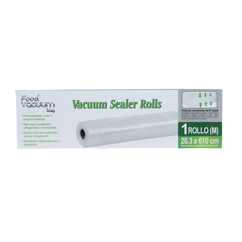 1 Rollo Film de 6,1 metros para Selladora al Vacio FVB-0