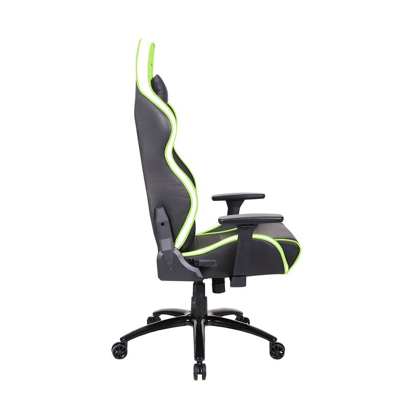 Silla Gamer Kaidan Verde/Negro-5