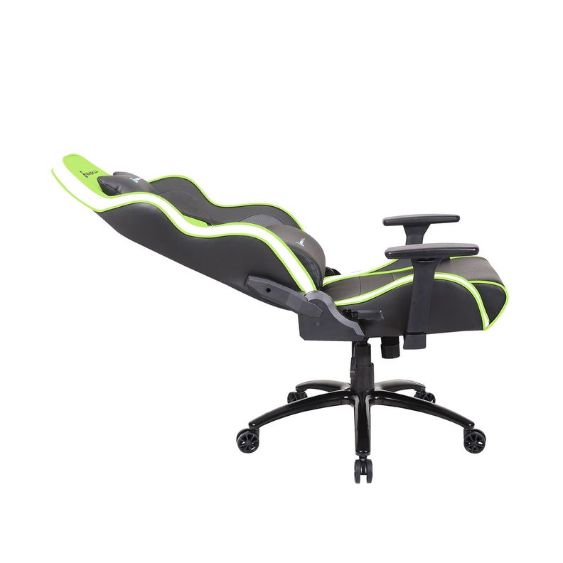 Silla Gamer Kaidan Verde/Negro-6