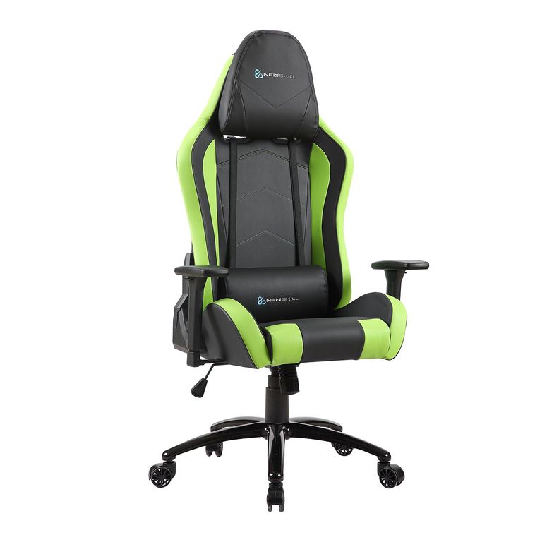Silla Gamer Takamikura Negro/Verde-3