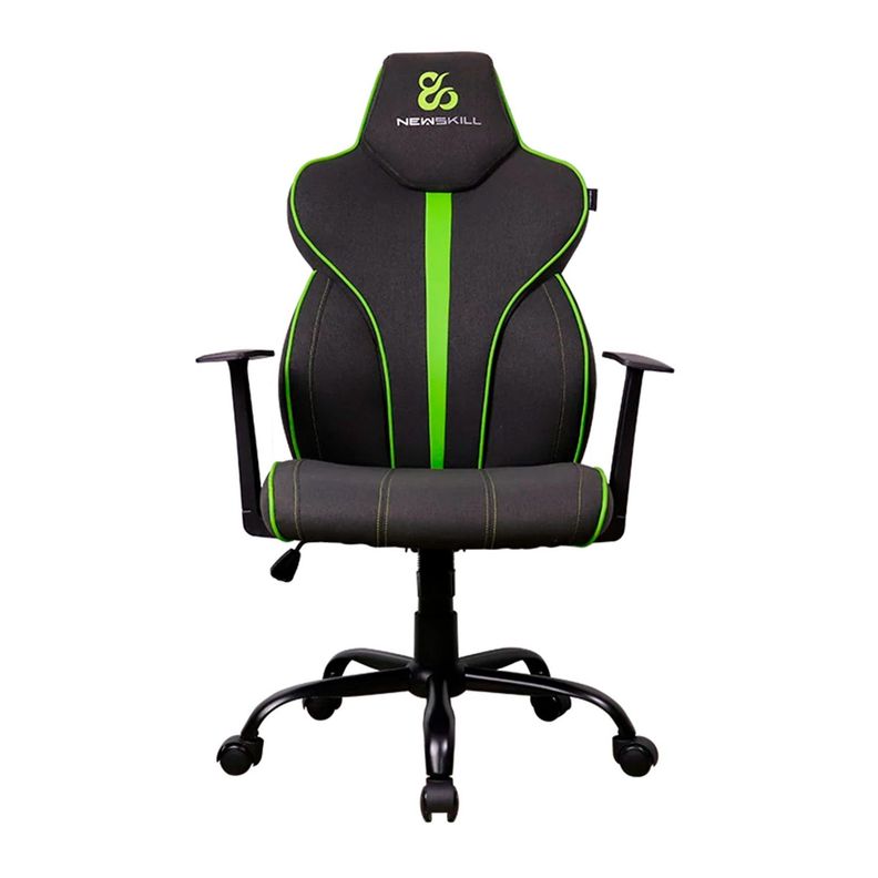 Silla Gamer Fafnir Verde/Negro-0