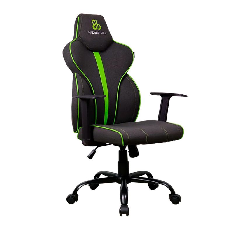 Silla Gamer Fafnir Verde/Negro-1