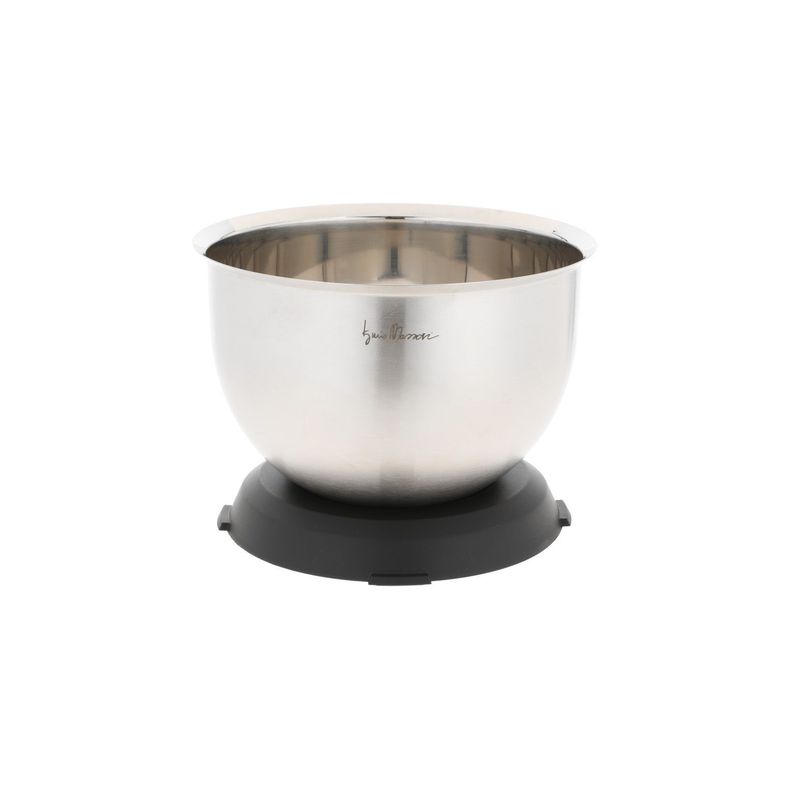 Bowl Alum Mezclador con Base Massari Plata
