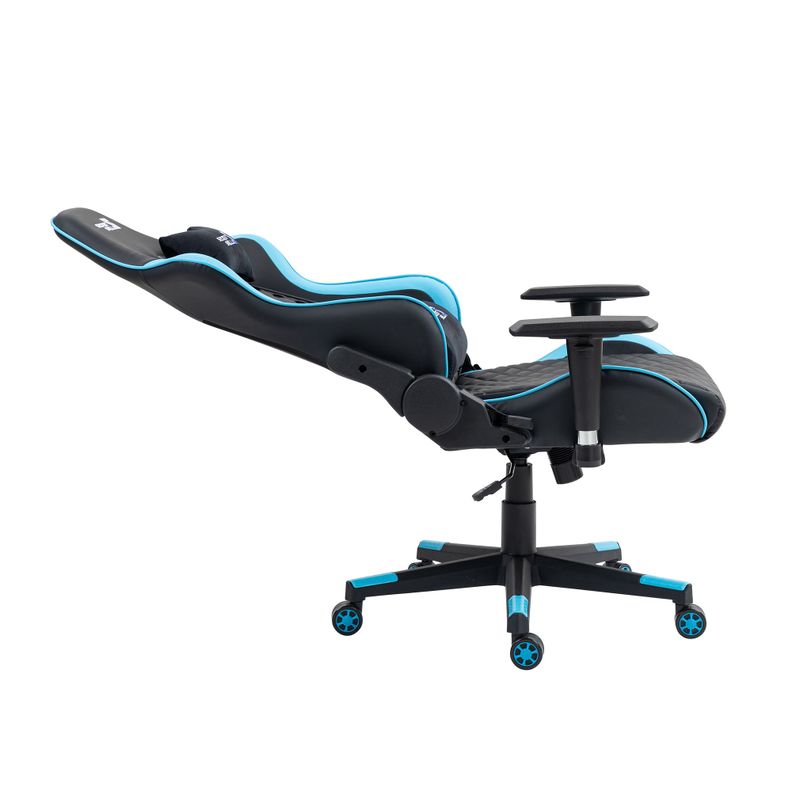 Silla Gamer Shotter Negro /Azul-5