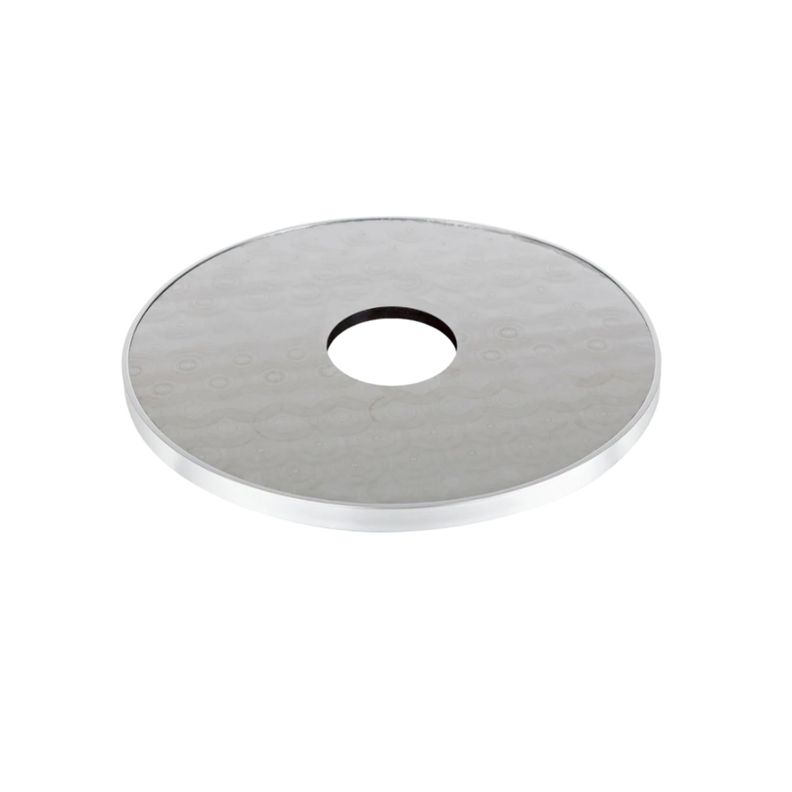 Mesa de acero inox para SETAX, diámetro 40 cm-0