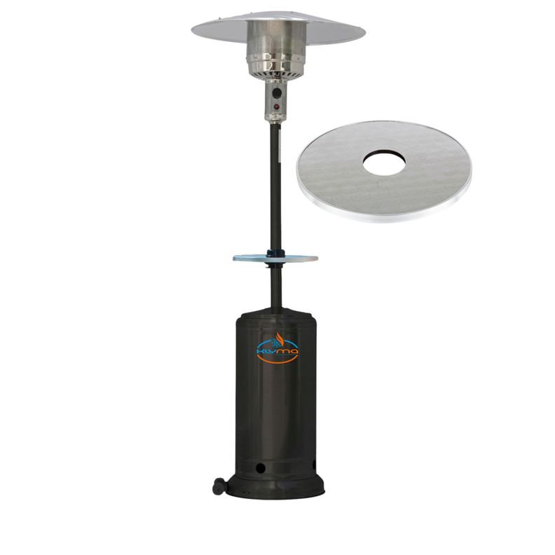 Mesa de acero inox para SETAX, diámetro 40 cm-2