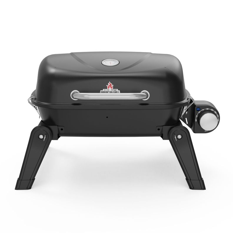 American Grill Parrilla Exterior Interior Electrica E1B Aspen Black