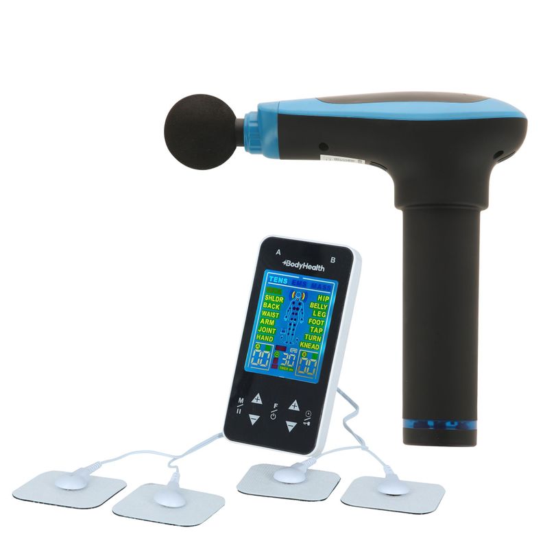 Pack TherapyGun BX + Electro Estimulador Nopain FX Negro