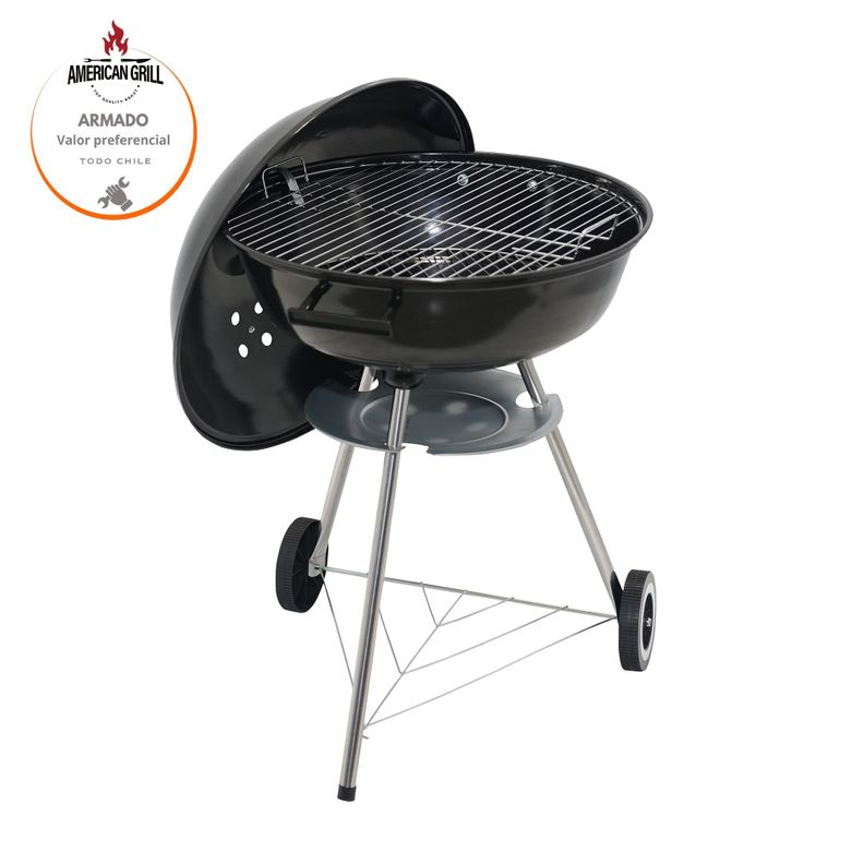 Parrilla a Carbón Kentucky Black-3