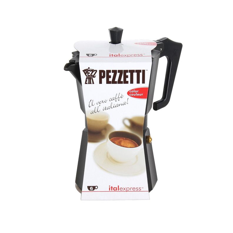 Cafetera  Italexpress 6 Tazas Negra-1