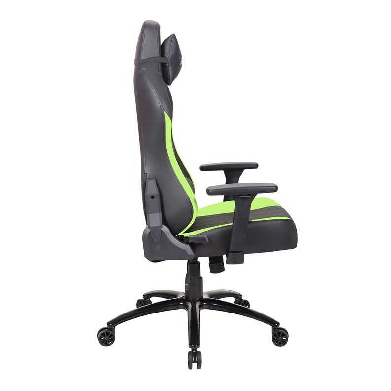 Silla Gamer Akeron Verde/Negro-2