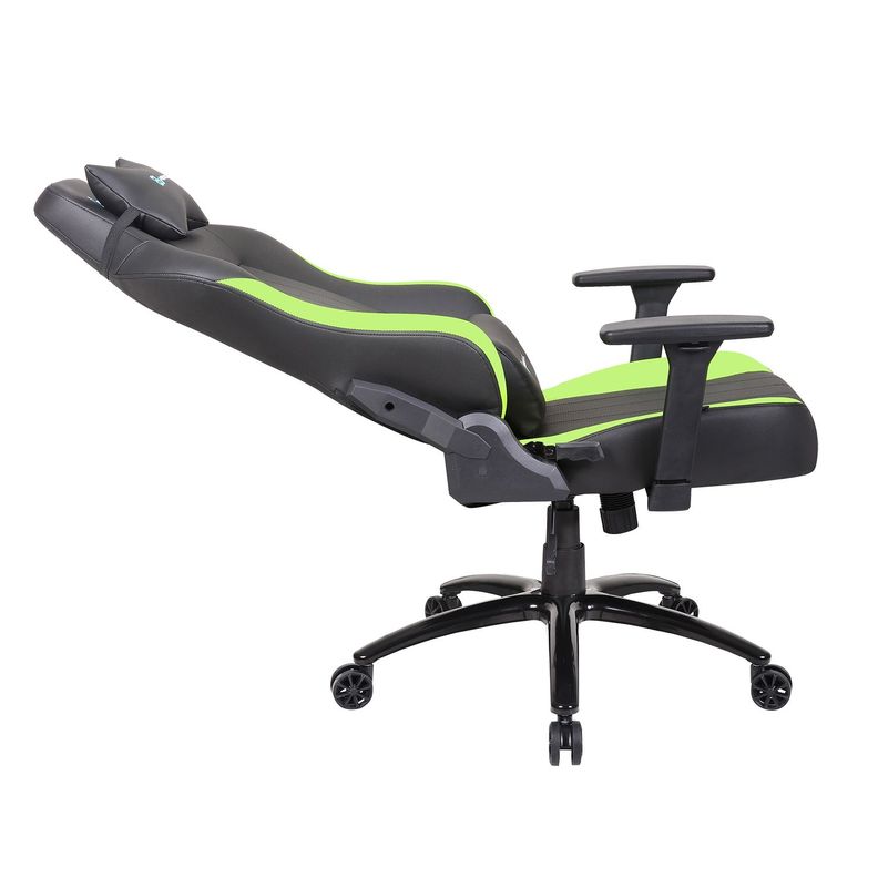 Silla Gamer Akeron Verde/Negro-3