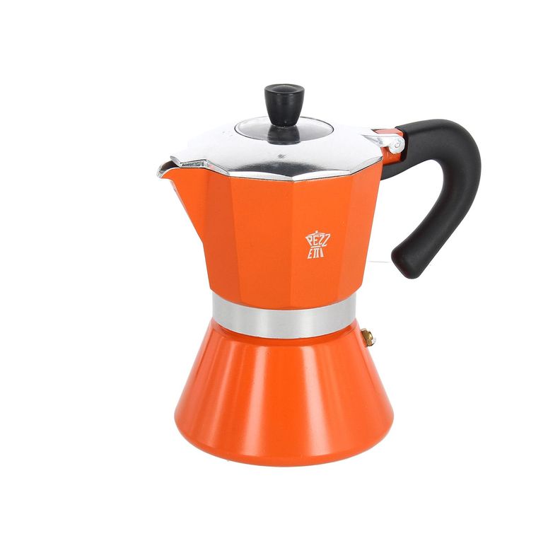 Cafetera Bellexpress 6 Tazas Naranja-0