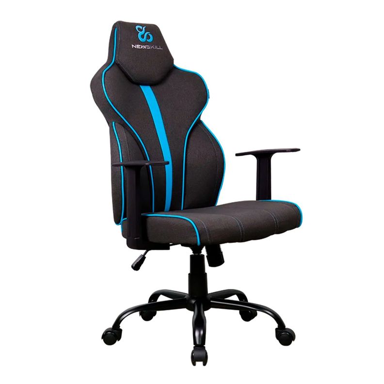 Silla Gamer  Fafnir Azul/Negro-1
