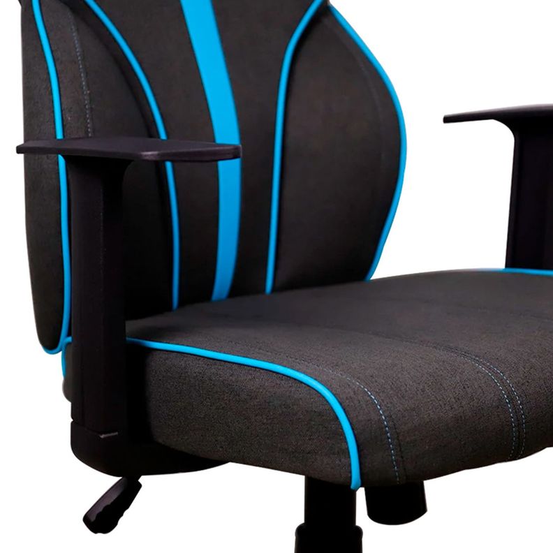 Silla Gamer  Fafnir Azul/Negro-4