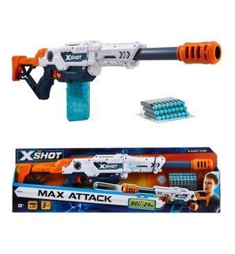 Lanzador Max Attack Con 24 Dardos X-shot Max Attack-0