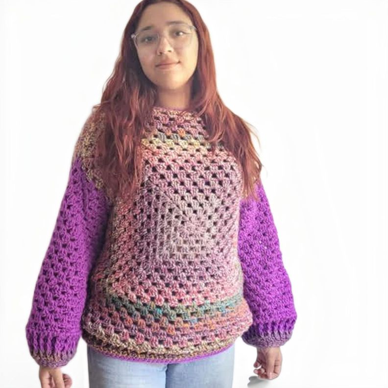 Sweater mujer crochet-0