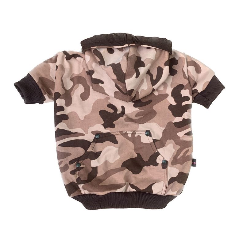 Polerón Camuflado Café talla XL-1