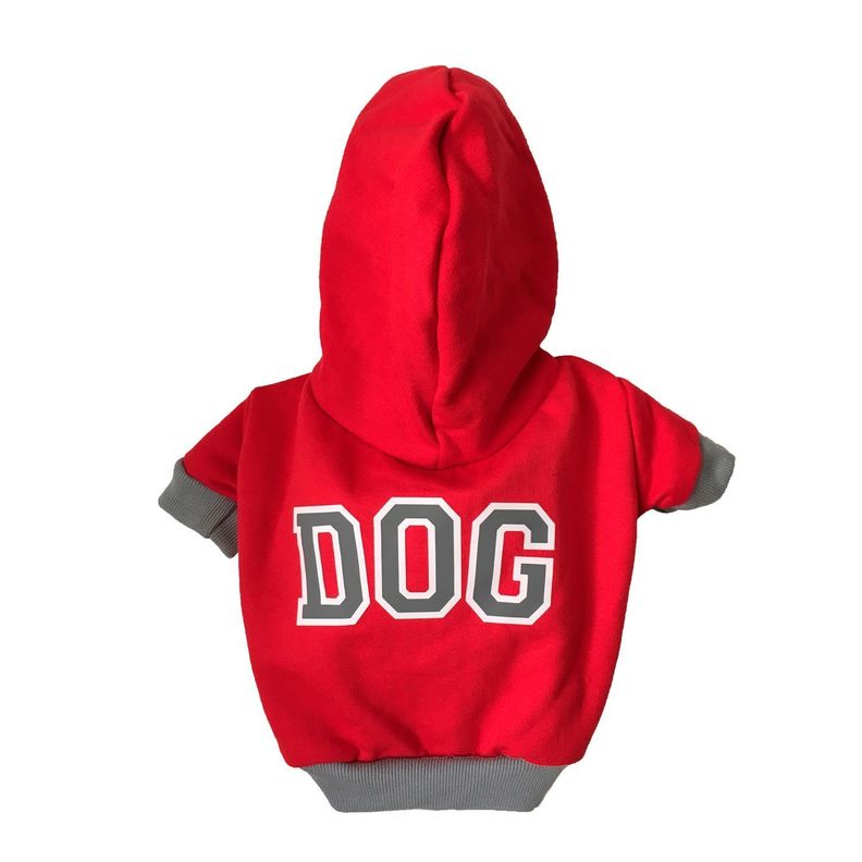 Poleron DOG Rojo talla XS