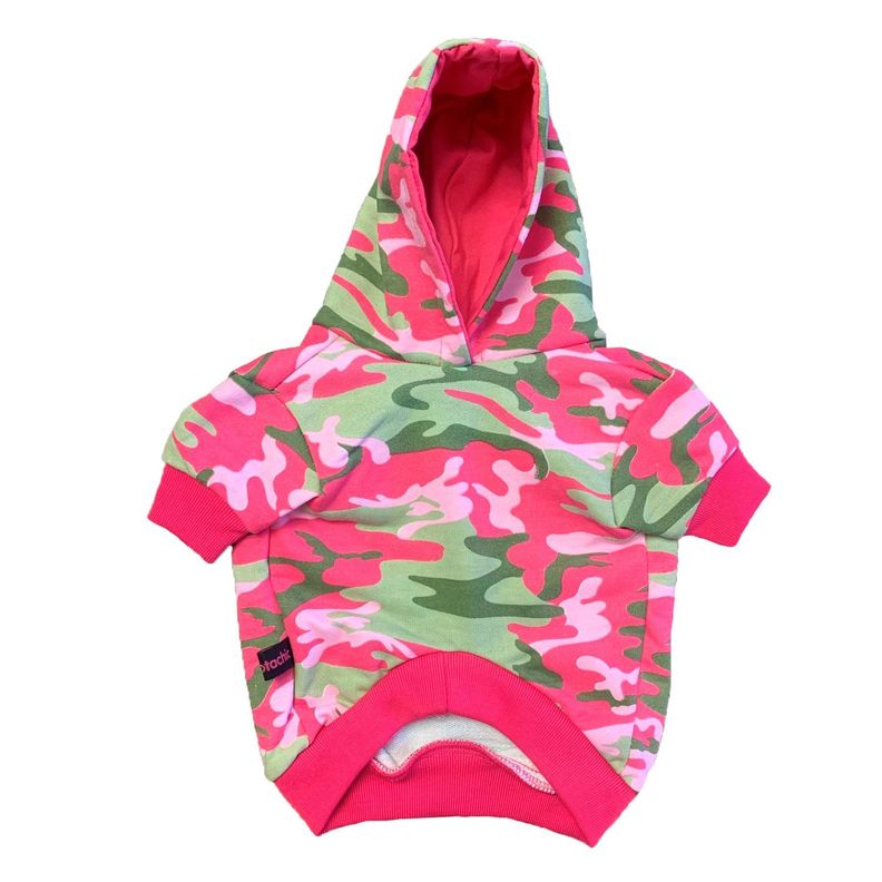 Polerón Camuflado Rosa talla L-1