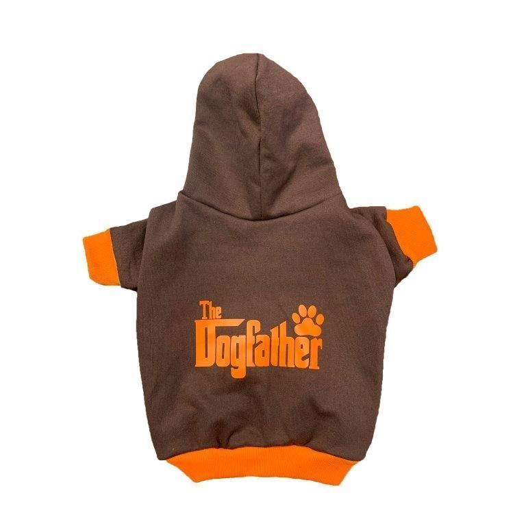 Poleron Dogfather talla S Cafe