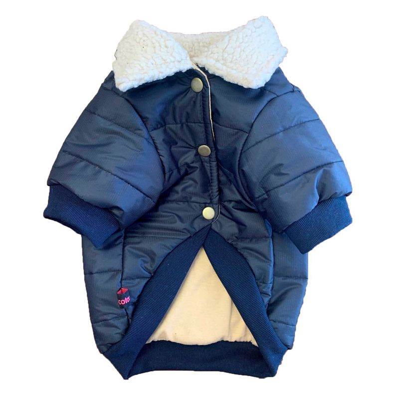 Parka Chiporro talla M Azul Marino