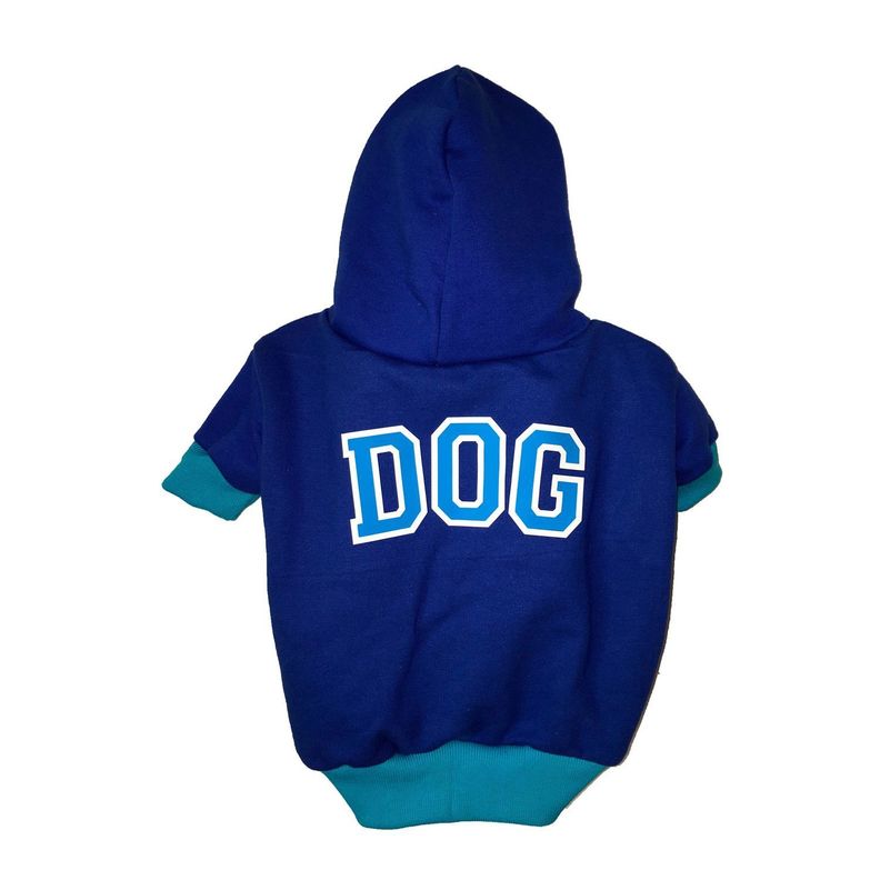 Poleron DOG Azul talla L