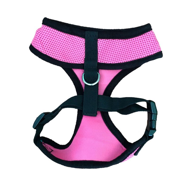 Arnés Fucsia Con Correa talla L-1