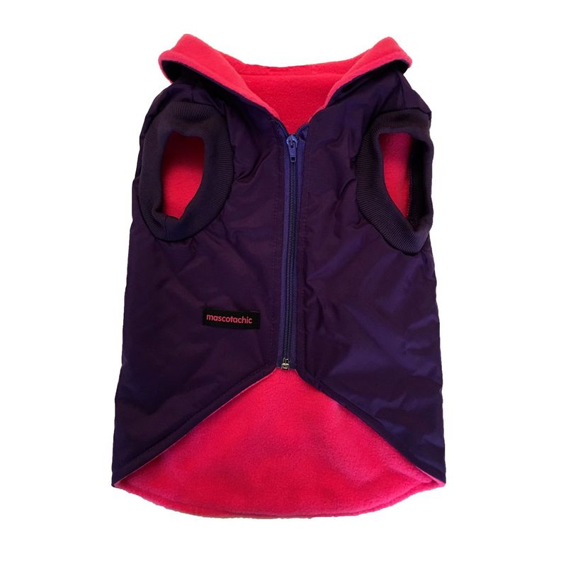 Capa Impermeable Morado talla XL-0